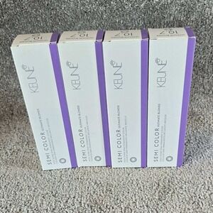 Keune Semi Color 10.7 Lightest Violet Blonde Ultimate Blonde 4pk Unisex 60ml